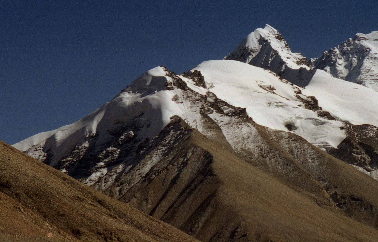 29 Changzheng Peak CLose Up From Everest North Base Camp 
